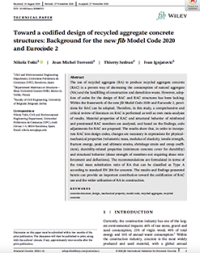 fib Model Code for Concrete Structures 2020 -  Technical paper 001